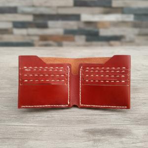 Men’s Handmade Pull-Up Leather Wallets