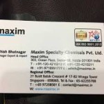 Maxim Specialty Chemicals